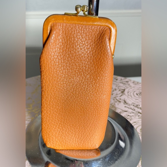 Dooney & Bourke Vintage British Tan Glass Case - Picture 2 of 3